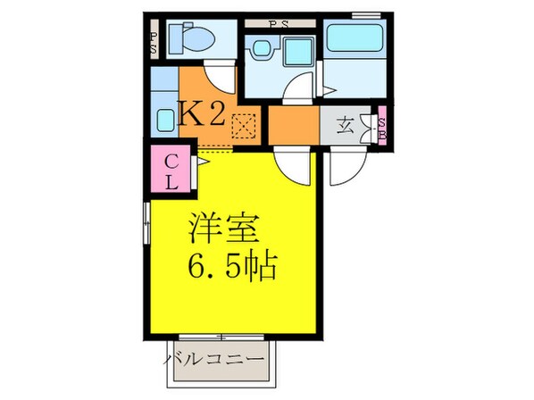 ポットマムⅡの物件間取画像